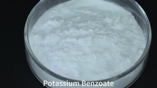 Additivi alimentari Conservanti in bevande alimentari E212 Benzoato di potassio